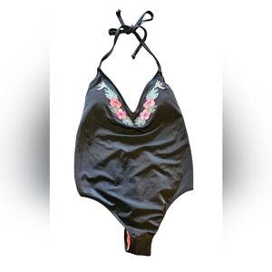 PINK one piece bathing suit